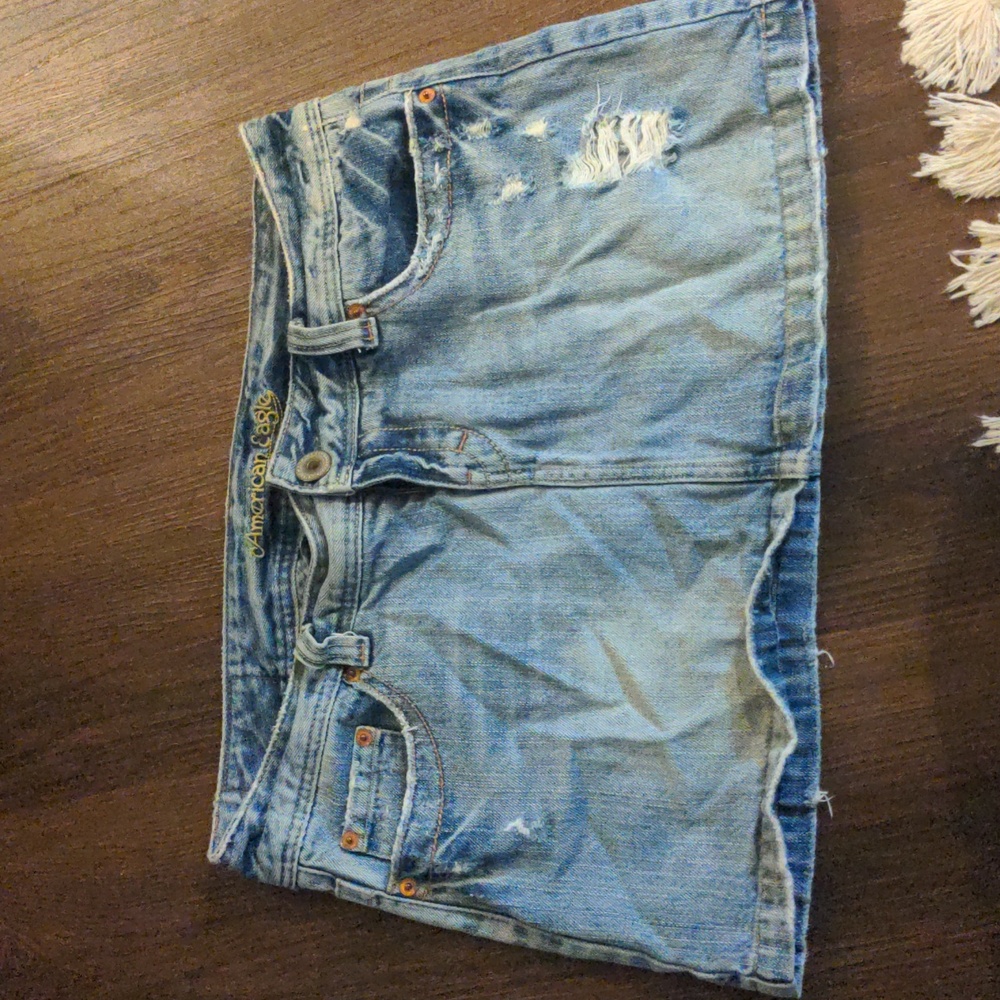 Denim skirt